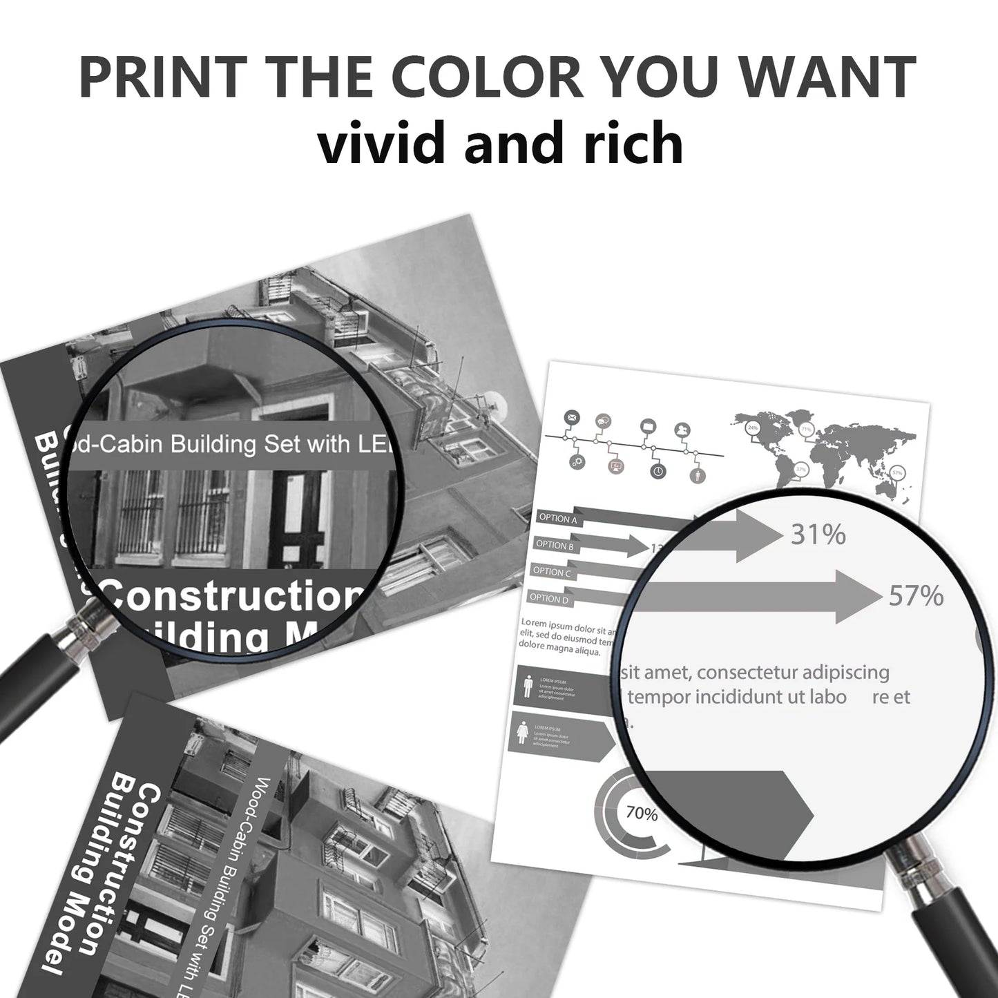 85A Toner Compatible for HP 85A CE285A Black Toner Cartridge for Pro P1102w M1217nfw Printers Ink