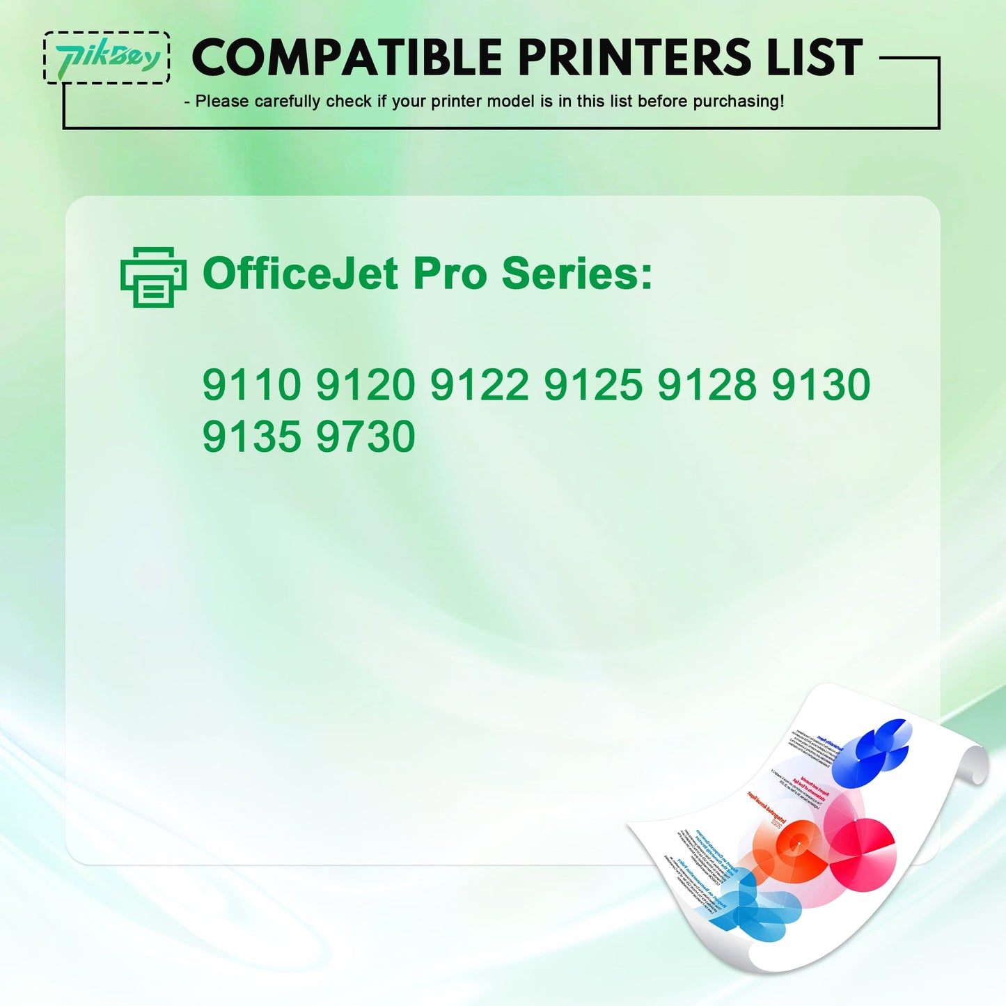 936e Ink Cartridges (4 Pack,1 Black/1 Cyan/1 Magenta/1 Yellow) Compatible for HP 936 936e Ink Cartridgefor HP OfficeJet Pro 9110 9120 9122 9125 9128 9130 9135 9730 Printers
