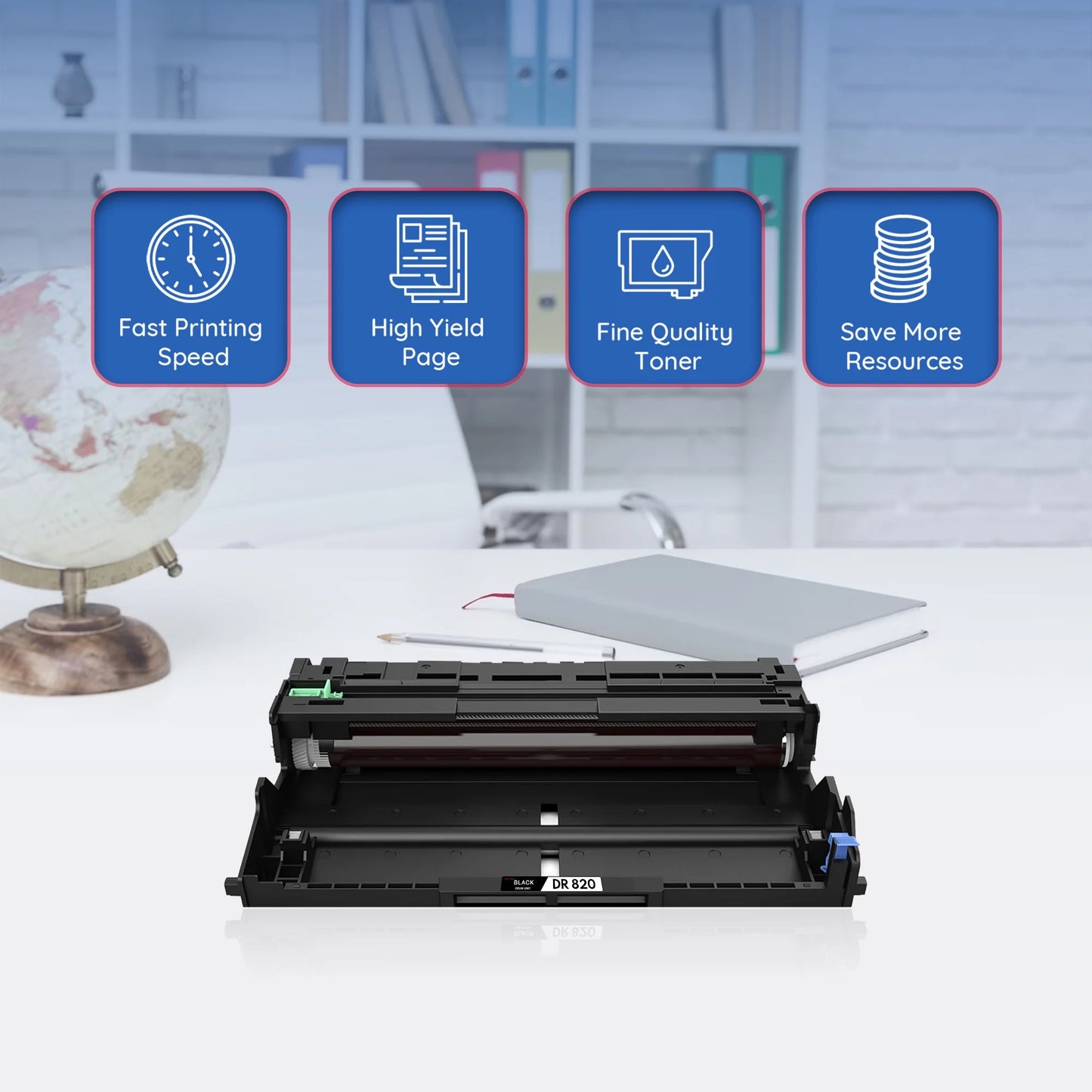 DR820 Drum Unit Compatible with Brother DR 820 for DCP-L5500DN DCP-L5600DN Printers