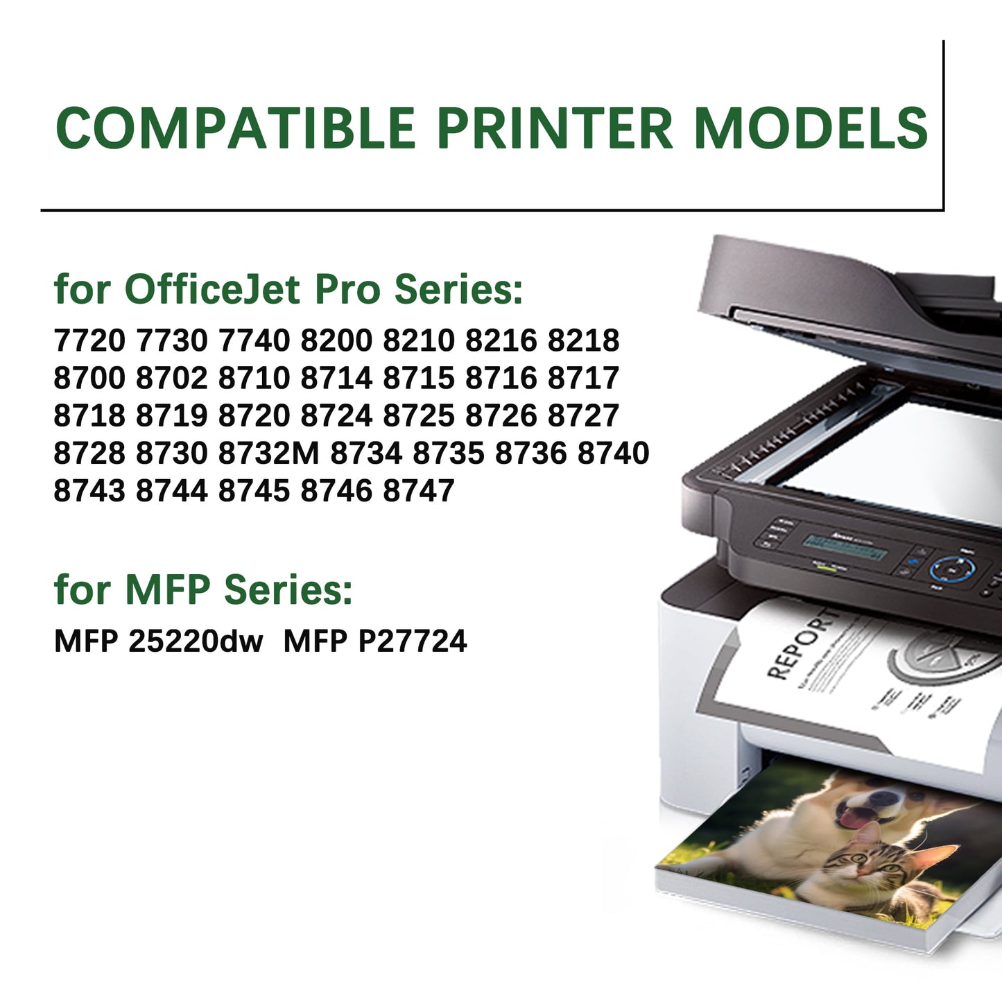 952xl ink cartridges Compatible for HP 952 ink cartridges 952 XL ink OfficeJet Pro 8740 8743 8744