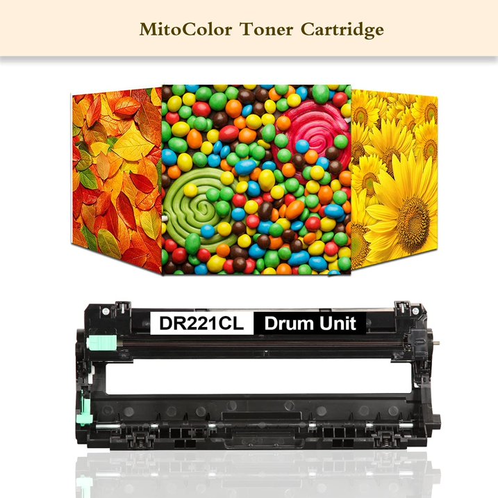 DR221CL Drum Unit Replacement for Brother DR-221 Drum for HL-3140CW HL-3170CDW Printer (Not Toner)