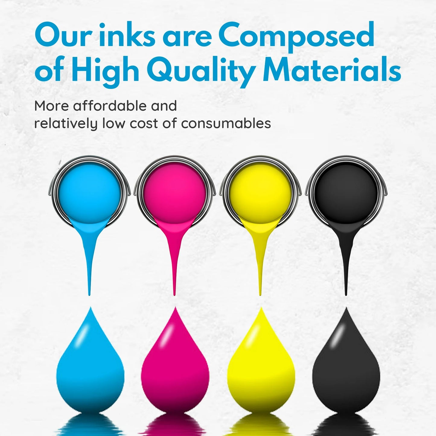ALUMUINK OfficeJet Pro 962XL Ink Cartridge, 5-Pack, Black Cyan Magenta Yellow
