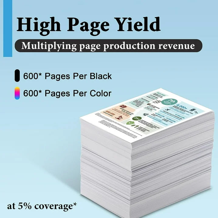 LC103XL Ink Cartridge (2BK/1C/1M/1Y) Compatible for Brother LC103 Ink for DCP-J152W MFC-J245 Printer