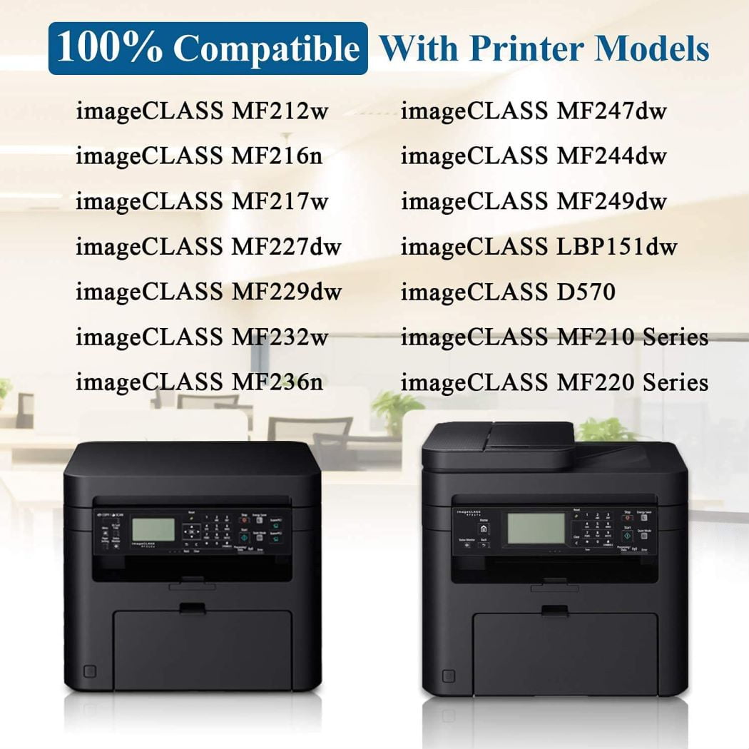 CRG 137 1-Pack Toner Cartridge Replacement for Canon imageCLASS MF242dw MF212w D570 Printer