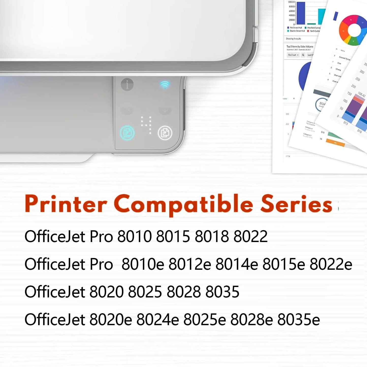 910XL Ink Cartridge (Cyan/Magenta/Yellow) 3 Pack Compatible for HP 910 ink cartridge Ink Cartridge 910 OfficeJet 8022e 8020e 8024e 8025e 8028e 8035e Printer