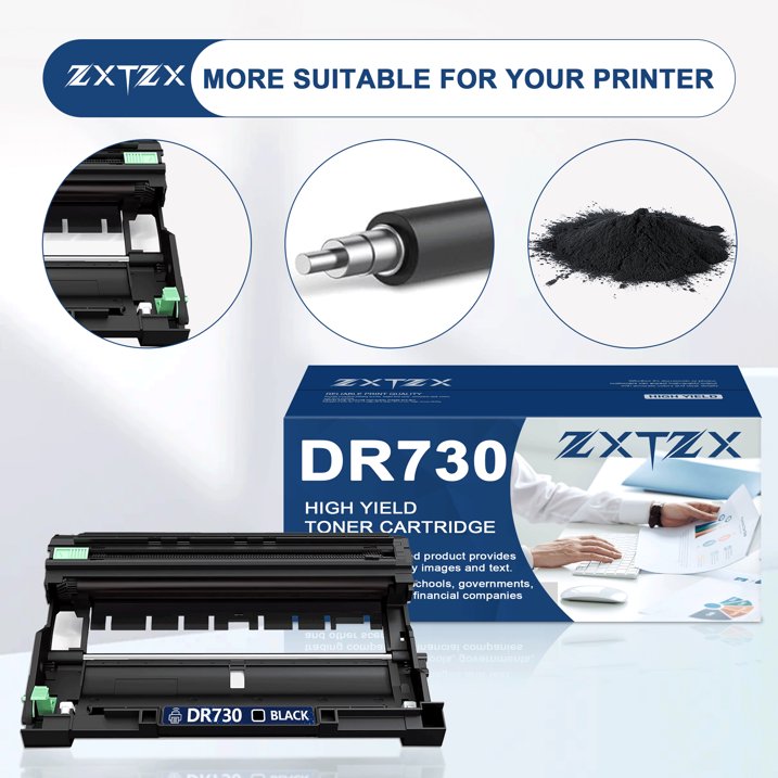 DR730 Compatible Drum Unit (Not Toner) Replacement for Brother DR-730(1 Pack)