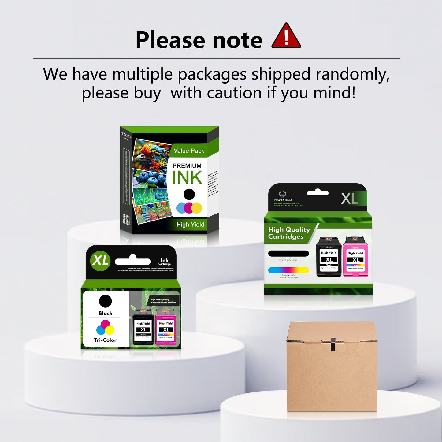 67XL Ink Cartridge Black/Tri-Color Compatible for HP 67 Ink Cartridges for DeskJet 2700 2755e 2800 2855e 4155e 4255e 2755 2852e Envy 6000 6055e 6455e Printer (2-Pack)