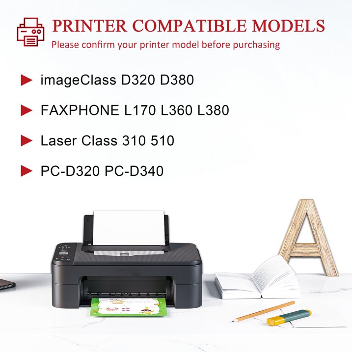 FX8 Black Toner Replacement for Canon FX8 Toner Cartridge with D320 D380 Printer