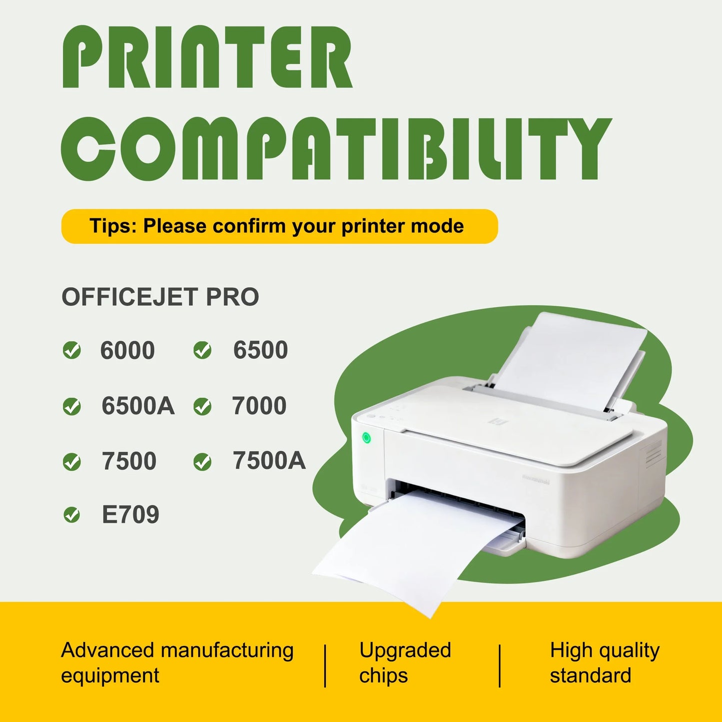 920XL Ink Cartridges Compatible for HP 920XL 920 XL Ink Cartridge for OfficeJet 6500A Printer