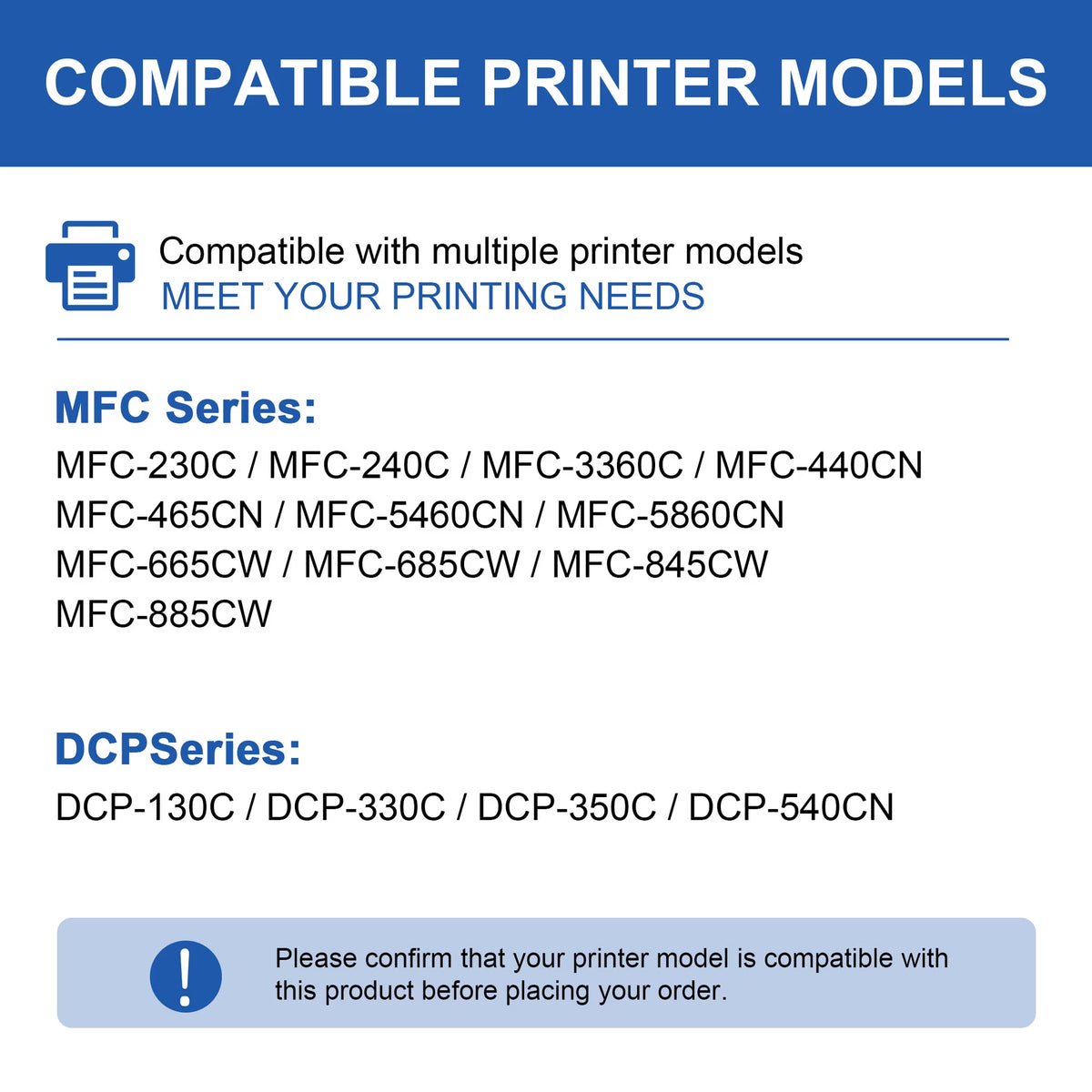 LC51 Ink Cartridges Compatible for Brother LC51 Ink Cartridge for DCP-130C 330C MFC-230C MFC-240C Printer (1 Black, 1 Cyan, 1 Magenta, 1 Yellow)