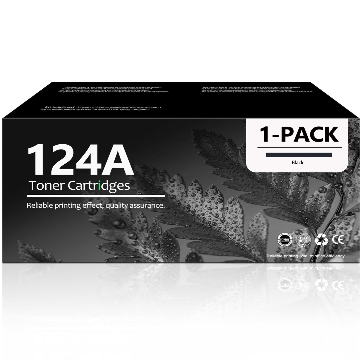 124A Toner Cartridge Compatible for 124A Q6000A Toner Cartridge for LaserJet 2600n 1600 Printer