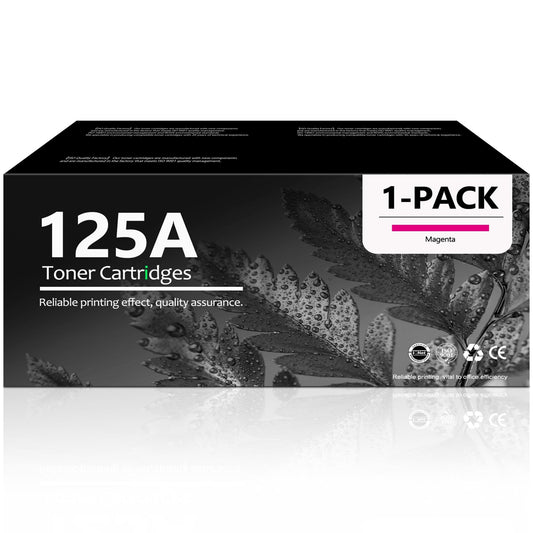 125A Magenta Toner Cartridge Compatible for HP 125A CB543A Toner Cartridge for CP1215 CM1312 MFP