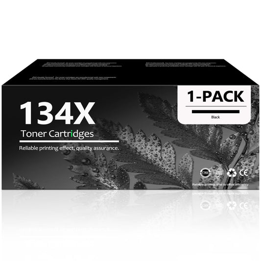 134X W1340X Toner Cartridge Compatible for HP 134X 134A Toner Cartridges LaserJet M209dw MFP M234dw Printer（Black）