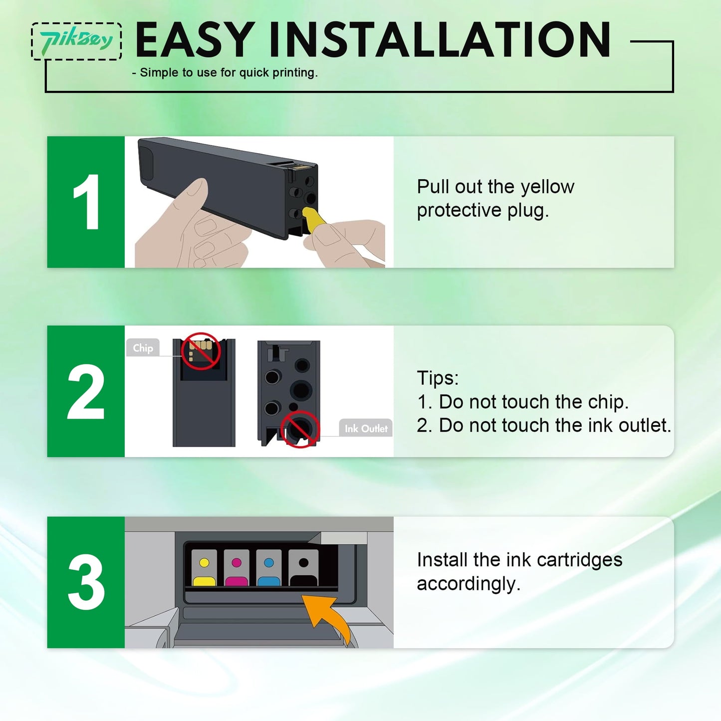 972X Ink Cartridges (3-Pack Cyan Magenta Yellow) - Compatible for HP 972 Ink Cartridge for Pagewide Pro 477dw 577dw 477dn 452dn 552dn 552dw P55250dw Printers