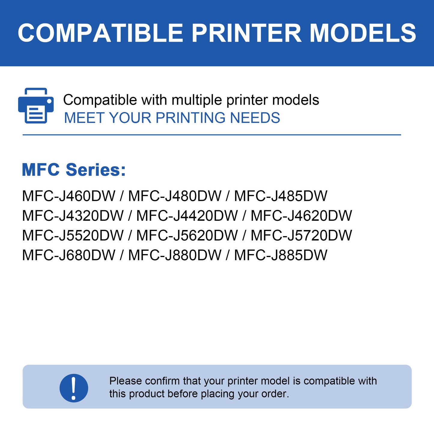 LC203 LC203XL Ink Cartridges Compatible for Brother LC203 LC203XL Ink Cartridge for MFC-J460DW J480DW Printer (1 Black, 1 Cyan, 1 Magenta, 1 Yellow)
