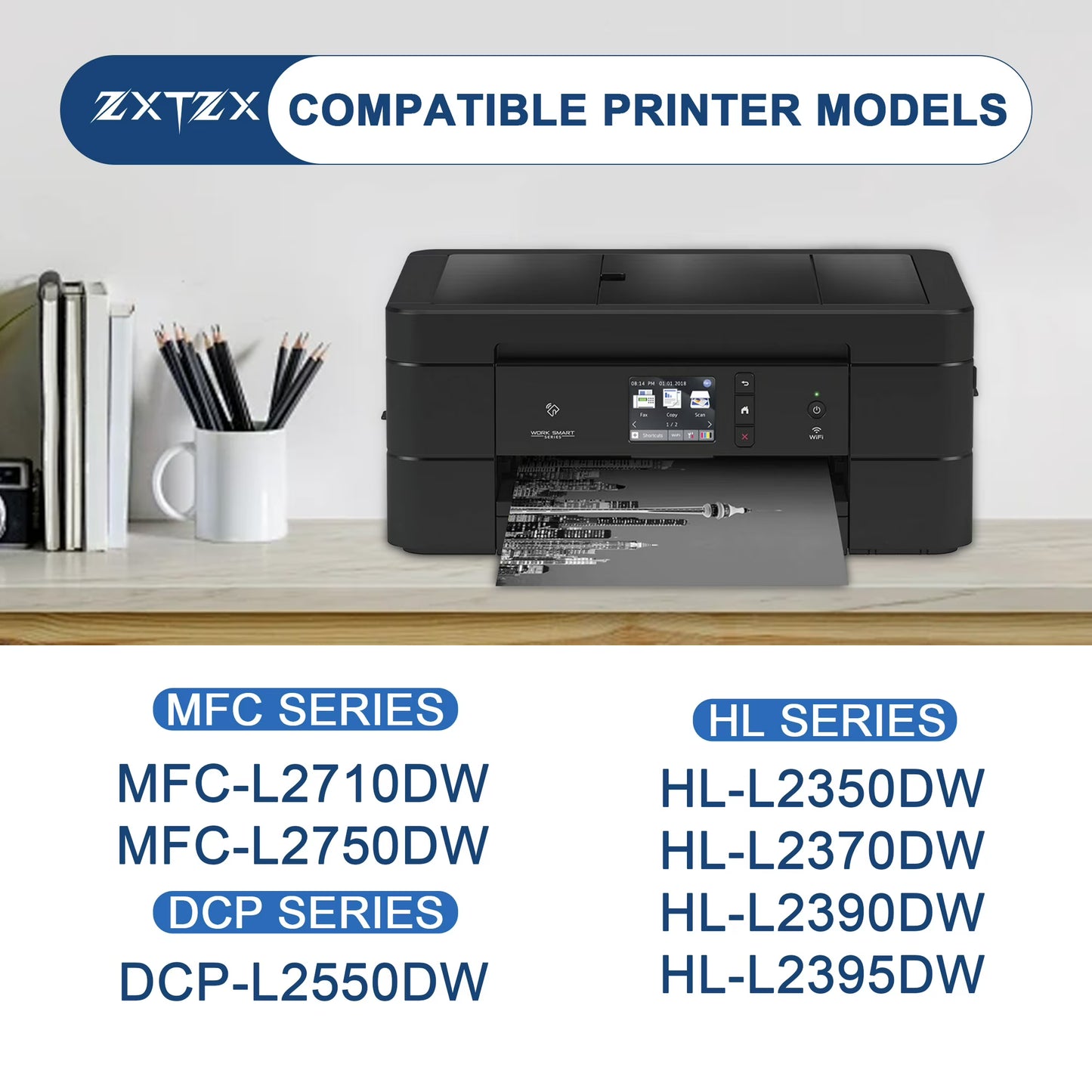 DR730 Drum Compatible for Brother DR730 Black Drum Unit L2717DW L2750DW Printer (1 Pack)