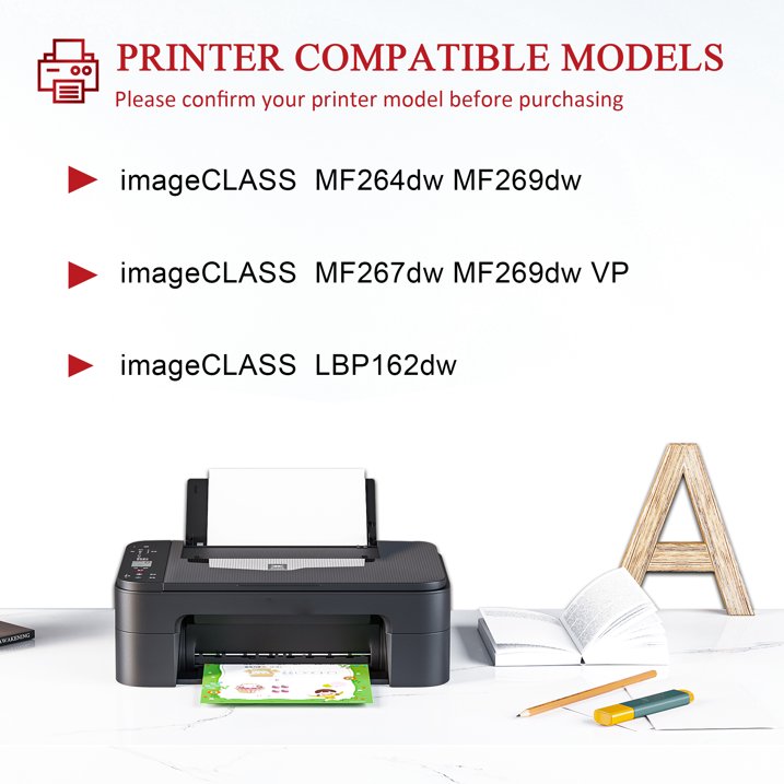 051 Toner Cartridge Replacement for Canon 051 Toner Cartridge for Canon Imageclass MF269dw MF264dw Printer