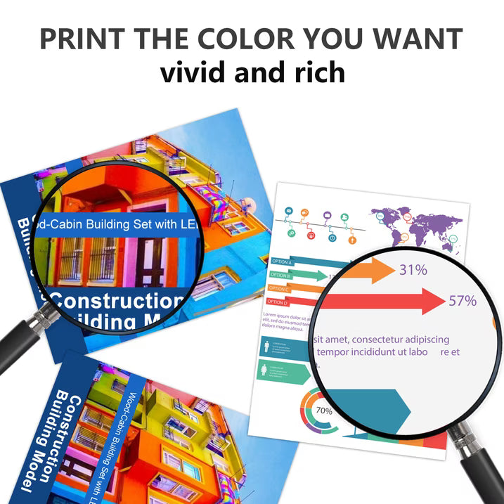 6,700 Pages TN433 High Yield Toner Cartridge Compatible for Brother TN433 Toner HL-L8260CDW L8360CDW MFC-L8610CDW Printer 5Pack (2Black,1Cyan,1Magenta,1Yellow)