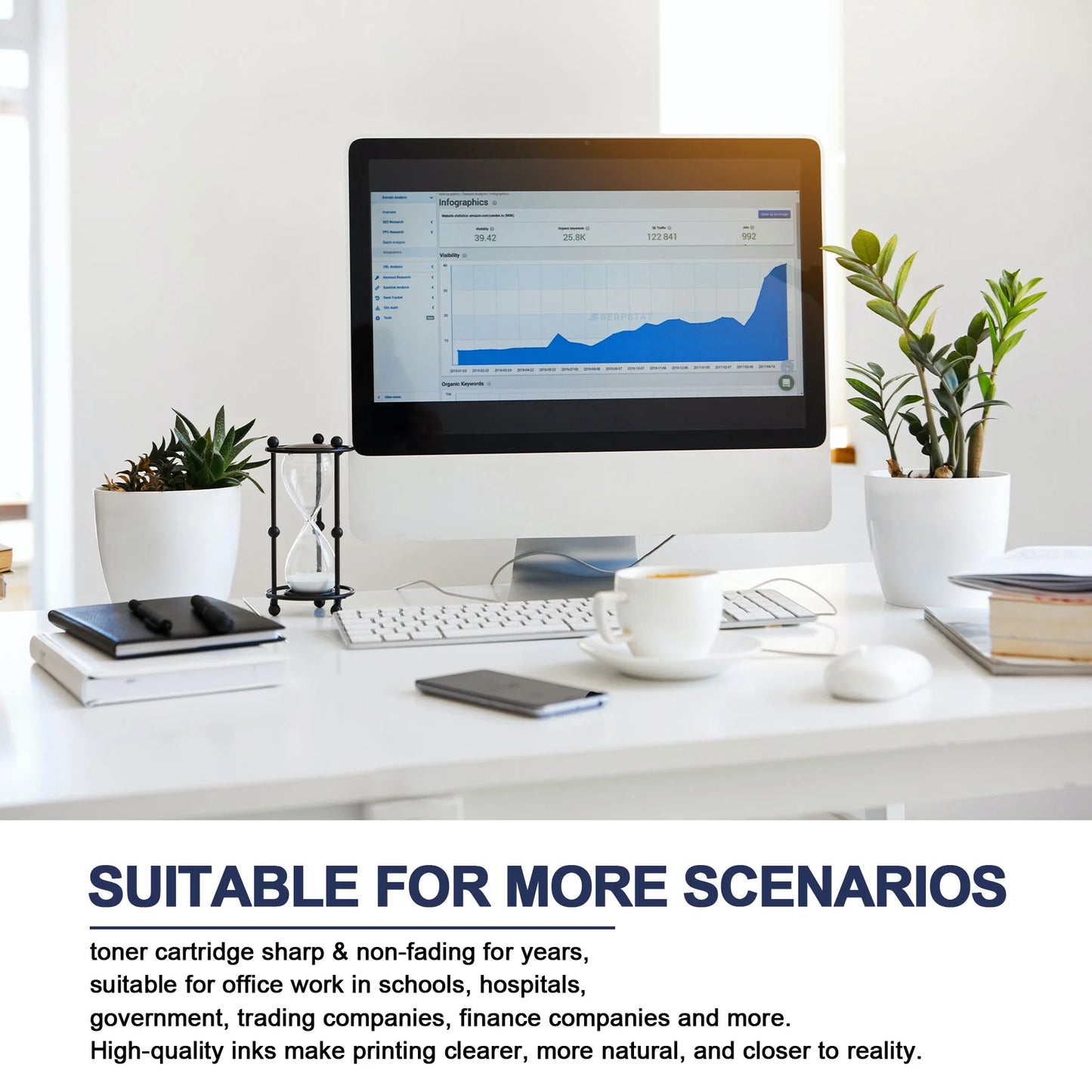 TN433 Toner Cartridges 4 Pack Replacement for Brother TN 433 Toner for MFC-L8900CDW Printer