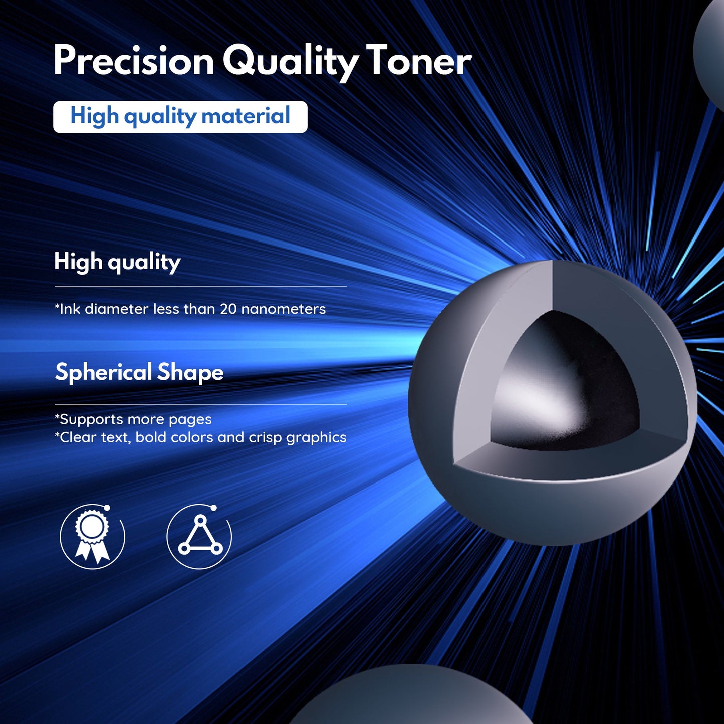 201X | CF400X CF401X CF402X CF403X With Chip Toner Cartridge 5 Pack Black Cyan Yellow Magenta Compatible for HP Pro M252dw M252n MFP M277n M277dw M277c6 M274n Printers