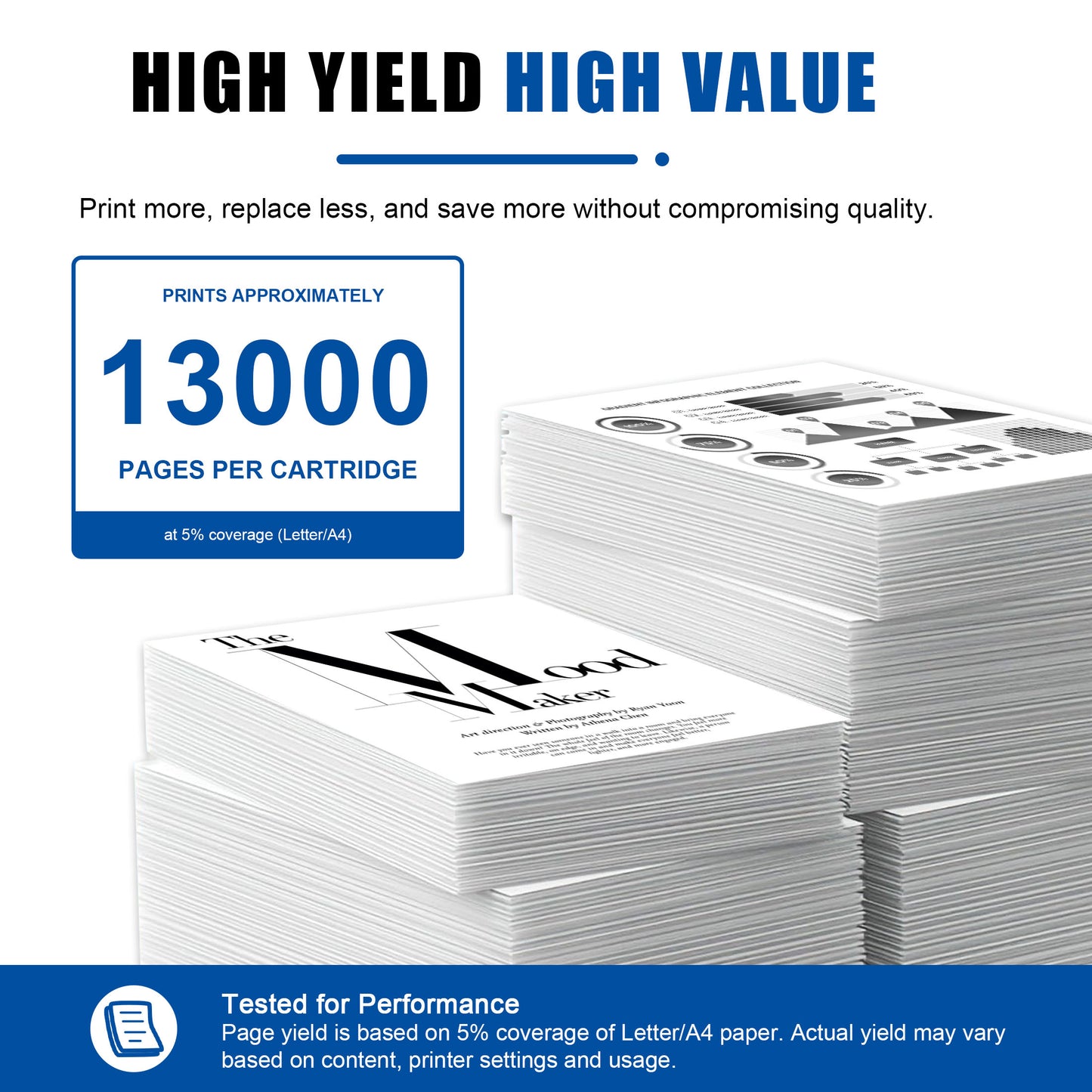 DR630 DR-630 Drum Unit Compatible for Brother DR630 High Yield Black Works with DCP-L2540DW MFC-L2700DW L2705DW HL-L2315DW L2320D [ 1-Pack, 13000 Pages Per drum unit]