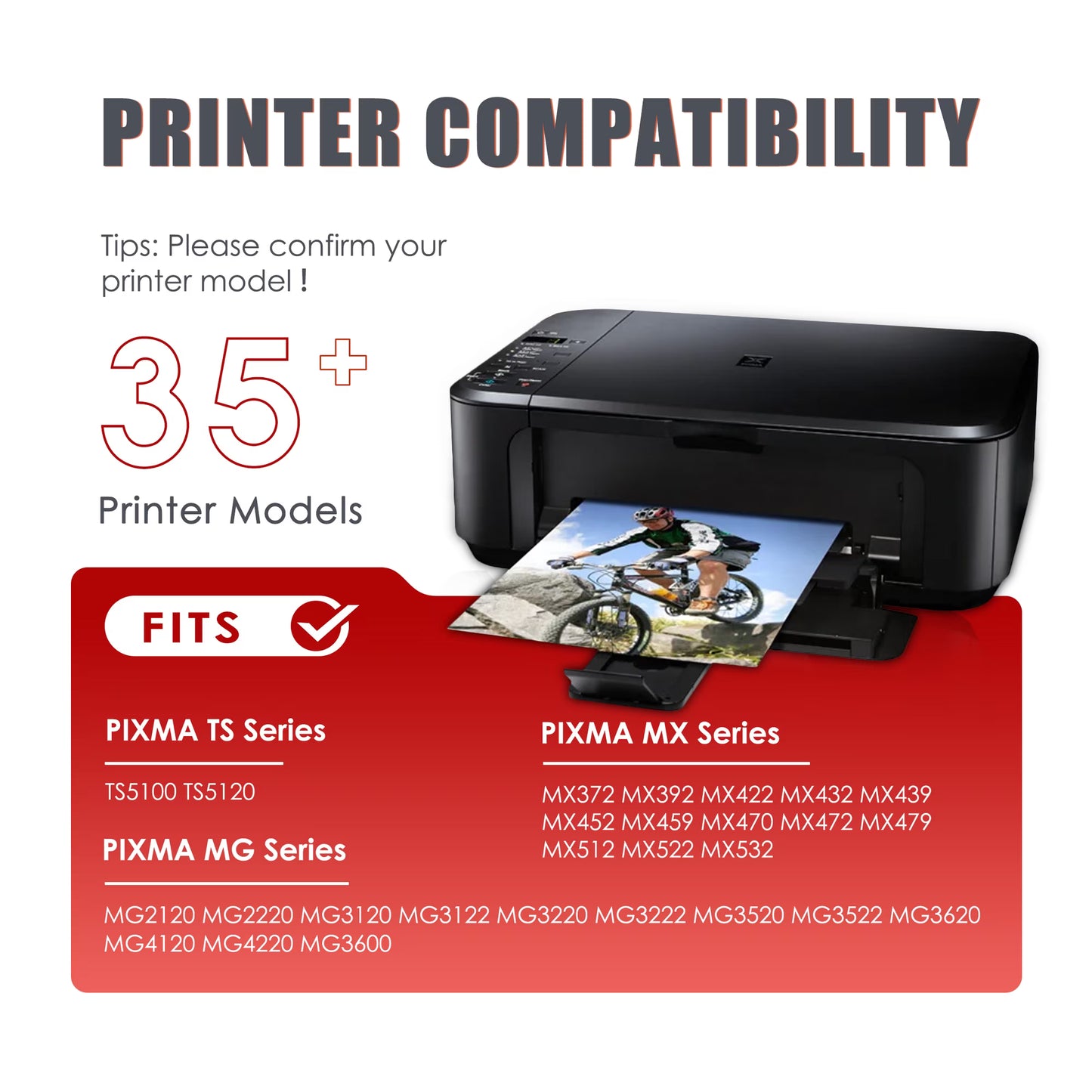 240XL 241XL Ink Cartridge Compatible for Canon PG 240XL CL 241XL Ink 240 XL 241 XL for Canon PIXMA MG2120 MG2220 MG3120 MX372 MX392 TS5100 TS5120 Printer Inks (2 Pack, Black / Color)