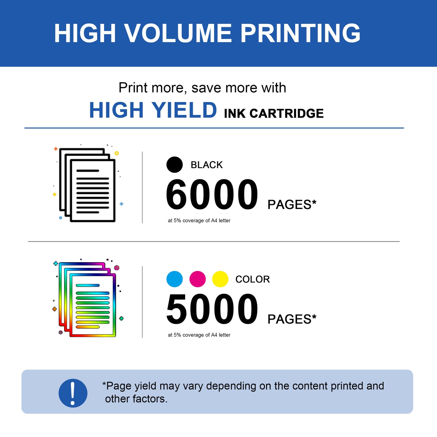 LC406 LC406XL Ink Cartridges Compatible for Brother LC406 LC406XL Ink Cartridge for MFC-J6955DW J6555DW HL-JF1 Printer (1 Black, 1 Cyan, 1 Magenta, 1 Yellow)