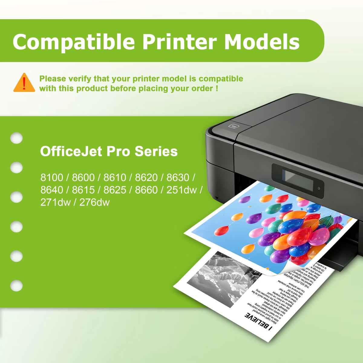 950XL 951XL Ink Cartridges Combo Pack Compatible for HP 950 951 XL Ink Cartridges Work with Office Jet Pro 8610 8620 Printers (4 Pack)