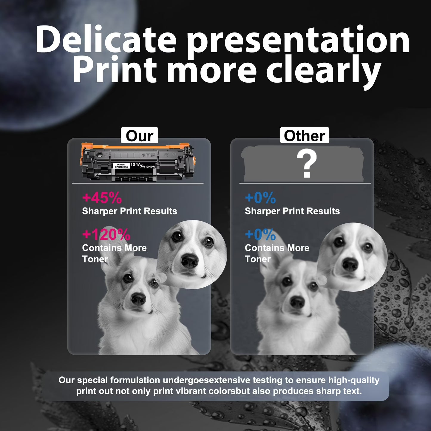 134A Toner Cartridge for Compatible for 134A W1340A Toner Cartridges LaserJet M209dw M234dw Printer