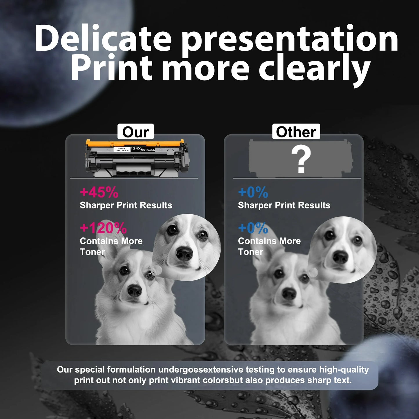 134X W1340X Toner Cartridge Compatible for HP 134X Toner Cartridges for LaserJet M209dw Printer High Yield 2900（2 Pack）