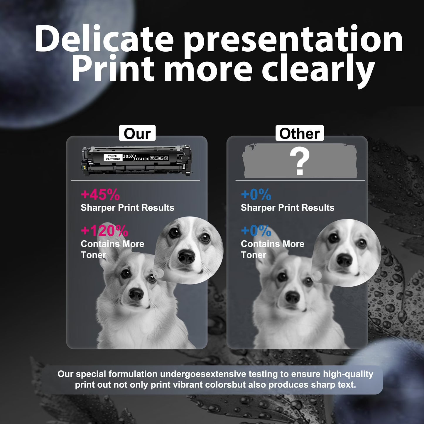 305X Toner Cartridge Compatible for 305X Black Toner Cartridge for LaserJet Pro 300 color MFP M375nw Printers