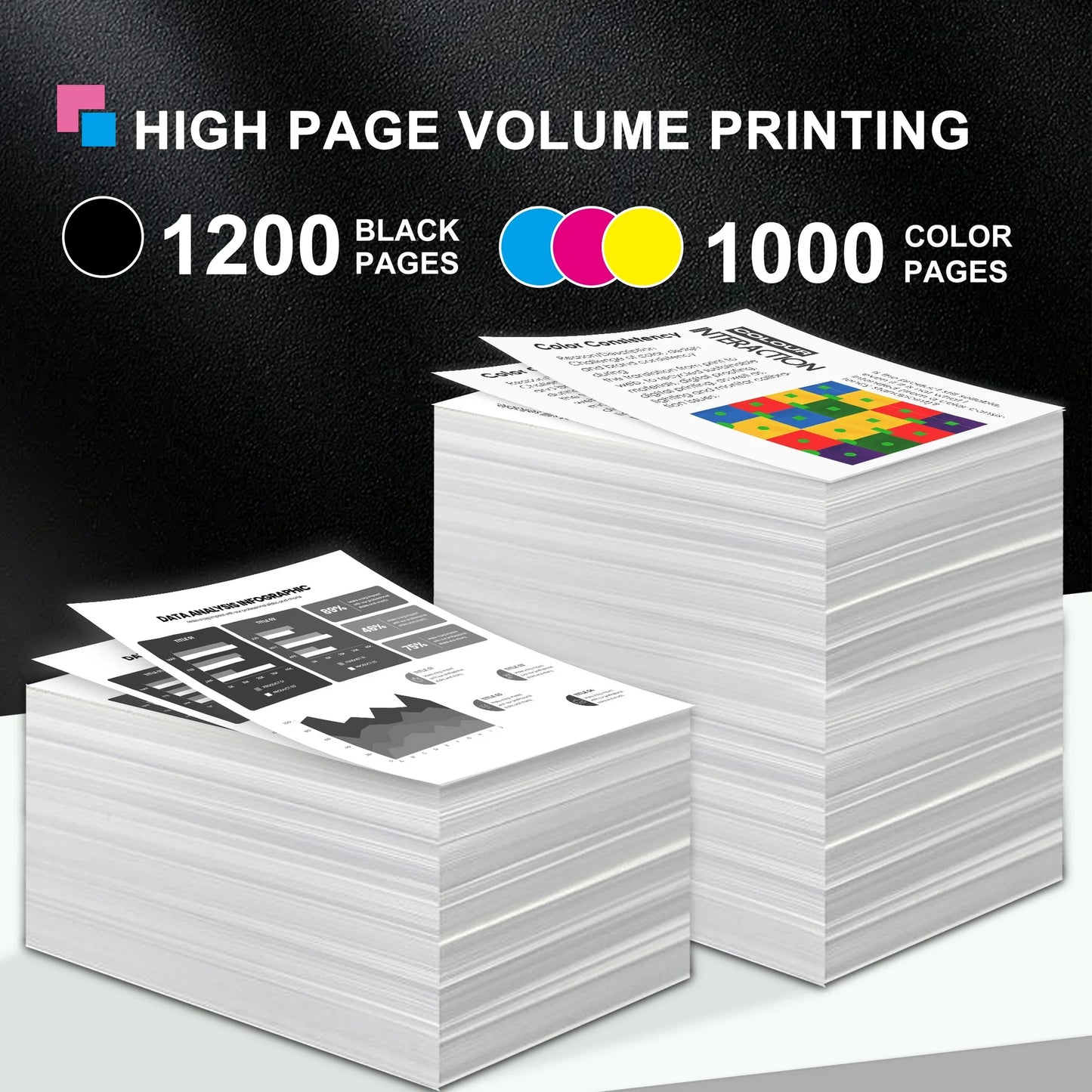 910 Ink Cartridge Compatible for HP 910 910XL Ink Cartridges for OfficeJet Pro 8020 8025(Black Cyan Magenta Yellow)