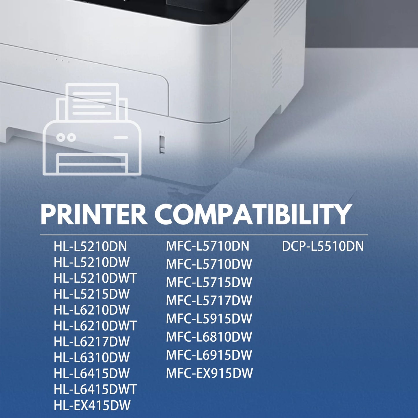 920 TN920 Toner Cartridge Replacement for Brother TN920 Work for HL-L6210DW HL-EX415DW MFC-L5710DNPrinte
