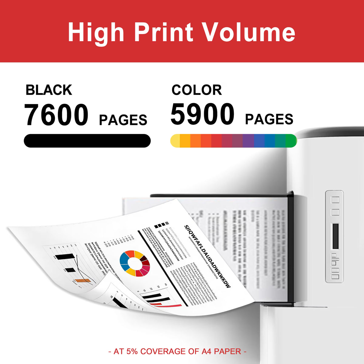 4 Pack CRG-055H 055H Toner Cartridge Compatible for Canon CRG 055H Toner Color ImageCLASS MF743Cdw MF741Cdw i-SENSYS LBP663Cdw LBP664Cx Printers (Black / Cyan / Magenta / Yellow)
