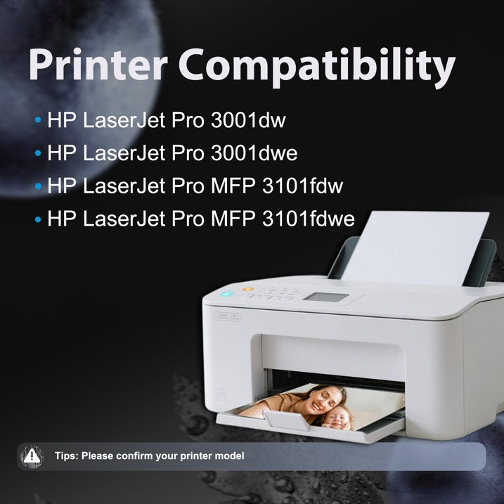 138A Toner Cartridge Compatible for HP 138A Toner Cartridge for Laserjet Pro 3001dw 3001dwe