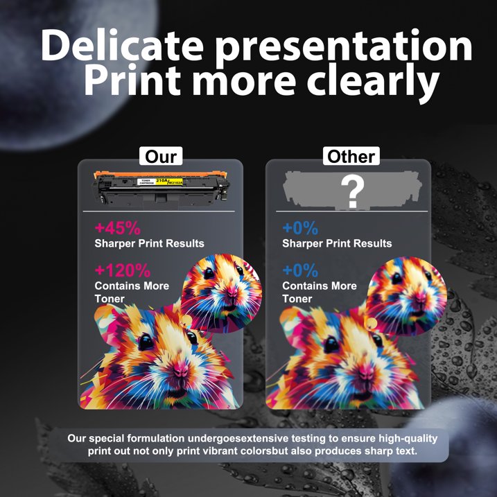 210A Toner Cartridge Compatible for 210A Toner Cartridges High Yield Compatible for 210A for 4201dw 4201dn Printer