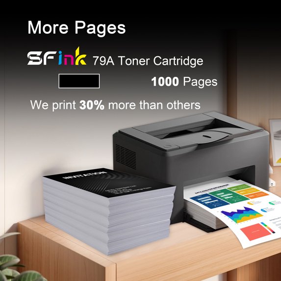 79A CF279A Toner Cartridges 2 Pack Black Compatible for HP79A Toner Cartridge for Laserjet Pro M12w M12a MFP M26nw M26a Printer