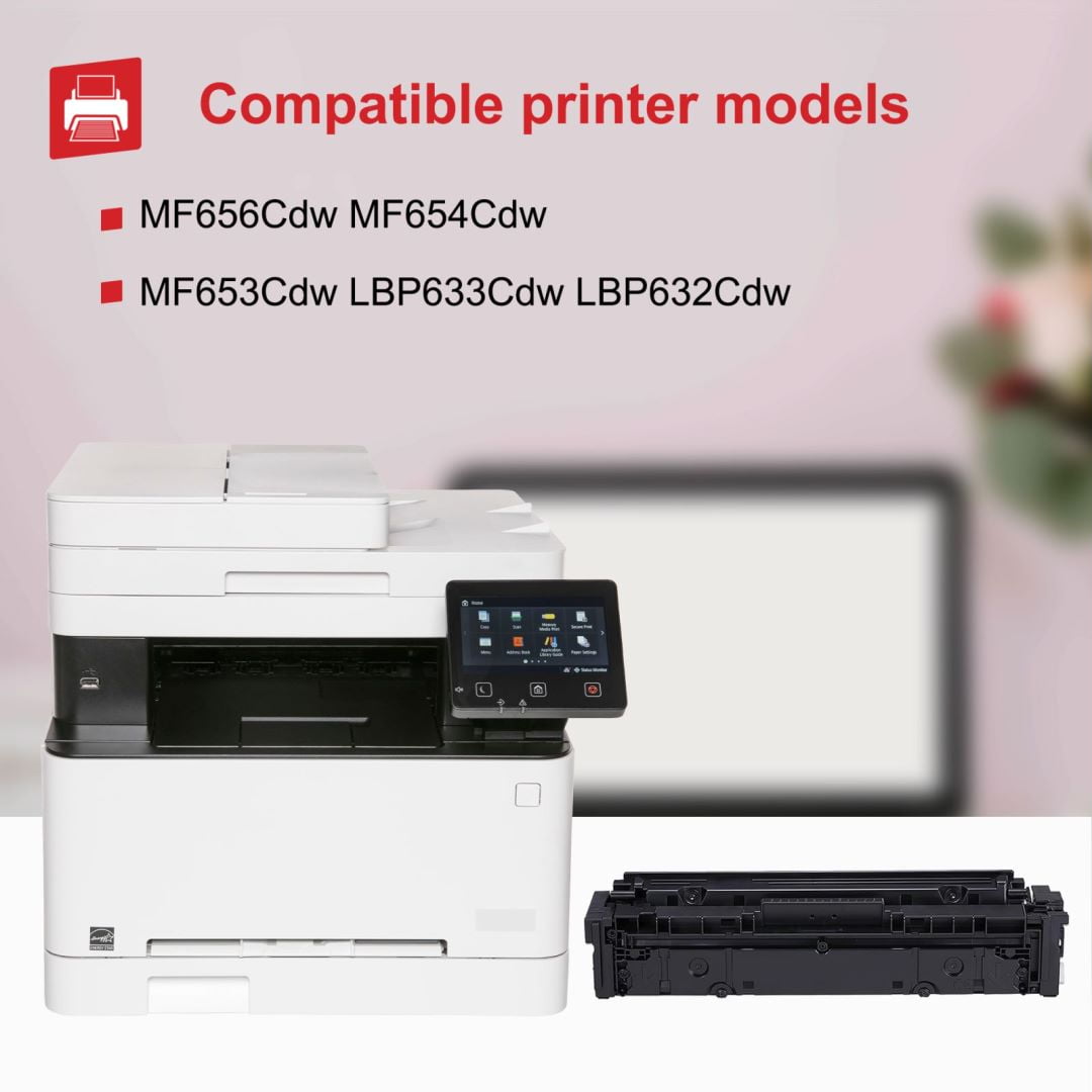 067H 067 Black Toner Cartridge, High Capacity, Replacement for Canon 067H MF656Cdw, MF654Cdw, MF653Cdw, LBP633Cdw and LBP632Cdw Printers