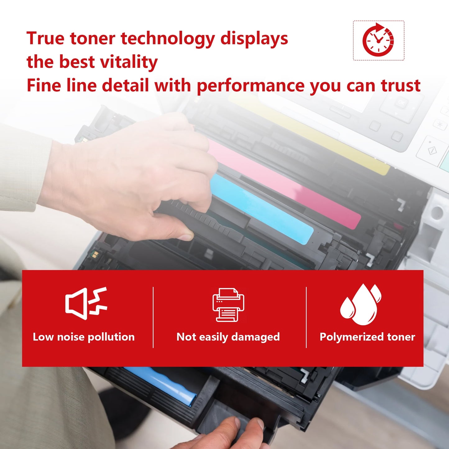128 Toner Cartridge : CRG-128 Toner Replacement for Canon ImageCLASS D530 D550 MF4412 Printer, 1 Black