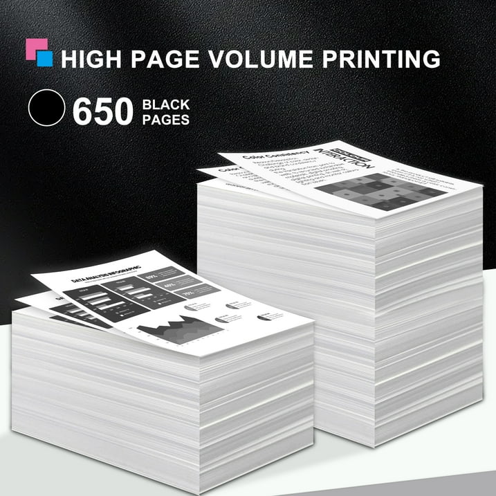 63 XL 63 Ink Cartridge Compatible for HP 63XL Black Ink Cartridges for OfficeJet 5255 3830 Envy 4520 Printer（1 Pack）