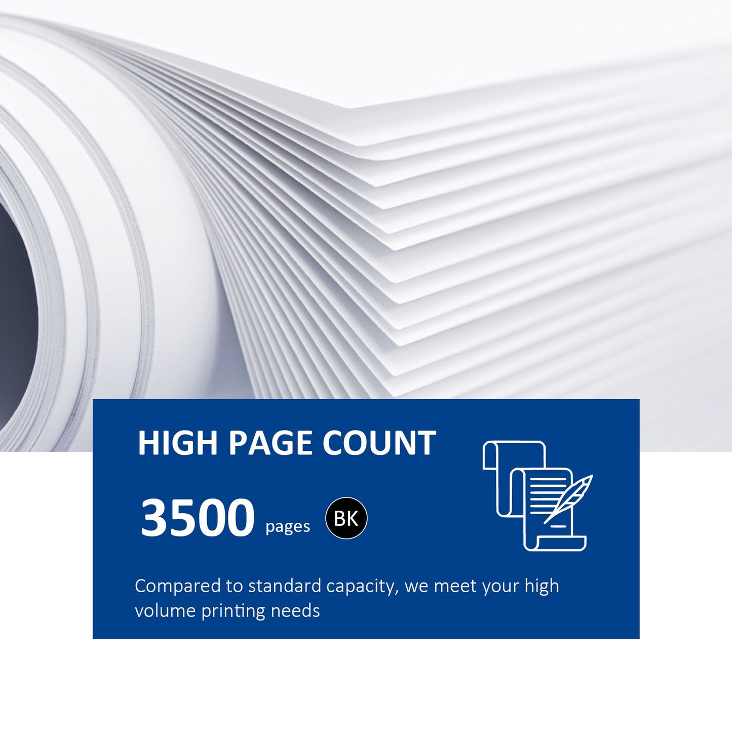 TN760 High Yield Toner Cartridge Black 1 Pack: Replacement for Brother TN 760 MFC-L2710DW Printer - Up to 3,500 Pages