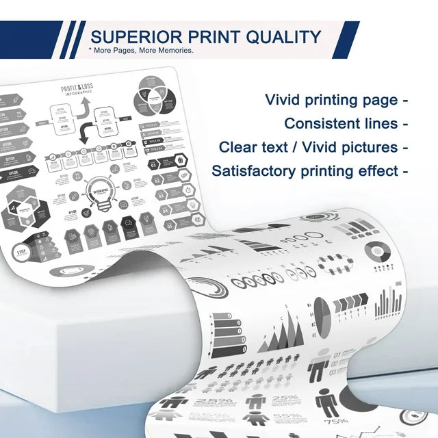 TN760 Toner TN730 Toner Cartridge Compatible for Brother TN760 Toner Printer TN760/730 2-Pack