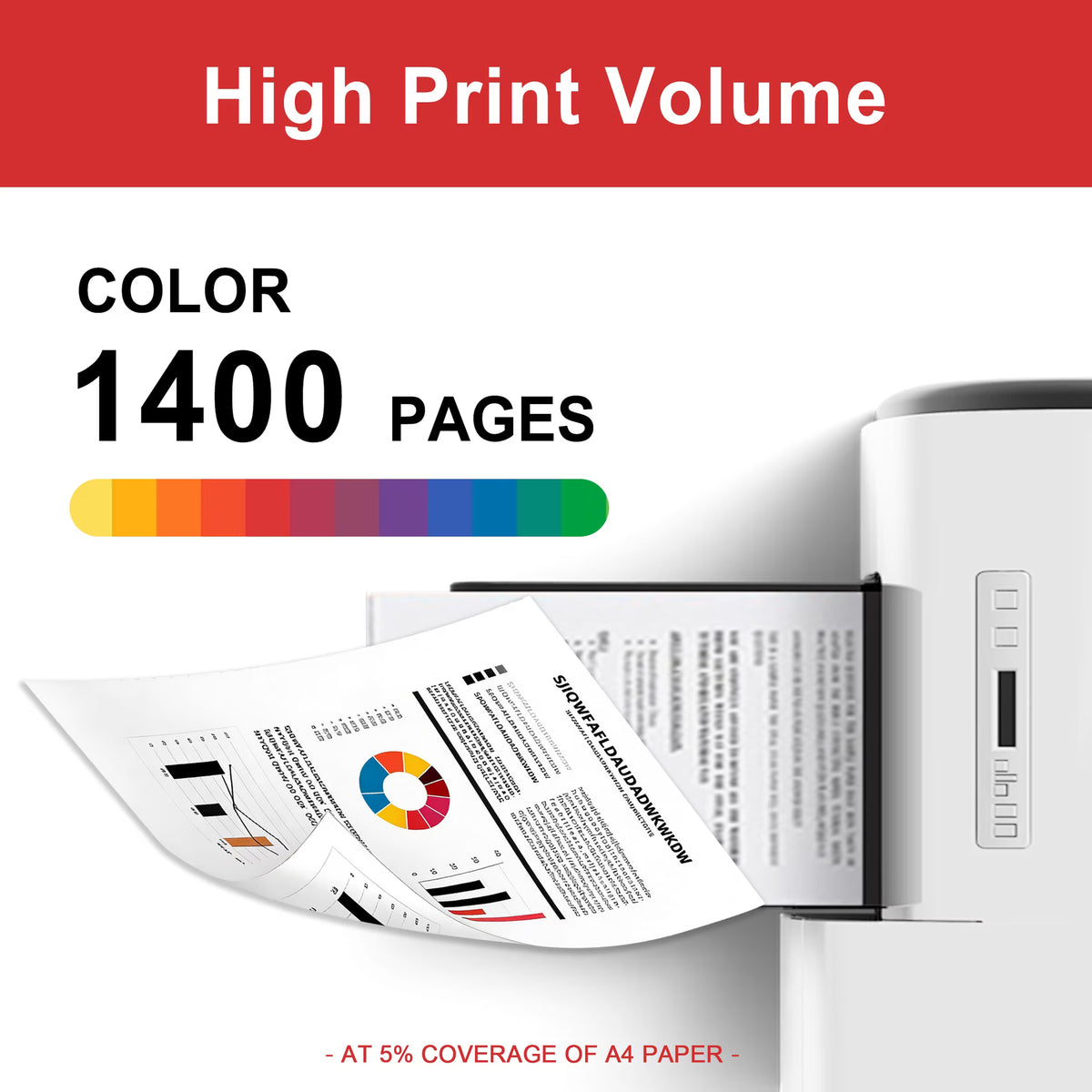 054 CRG-054 Toner Cartridge Compatible for Canon CRG054 Yellow Toner ImageCLASS LBP623Cdw MF643Cdw MF644Cdw Printer Series (1 Pack)