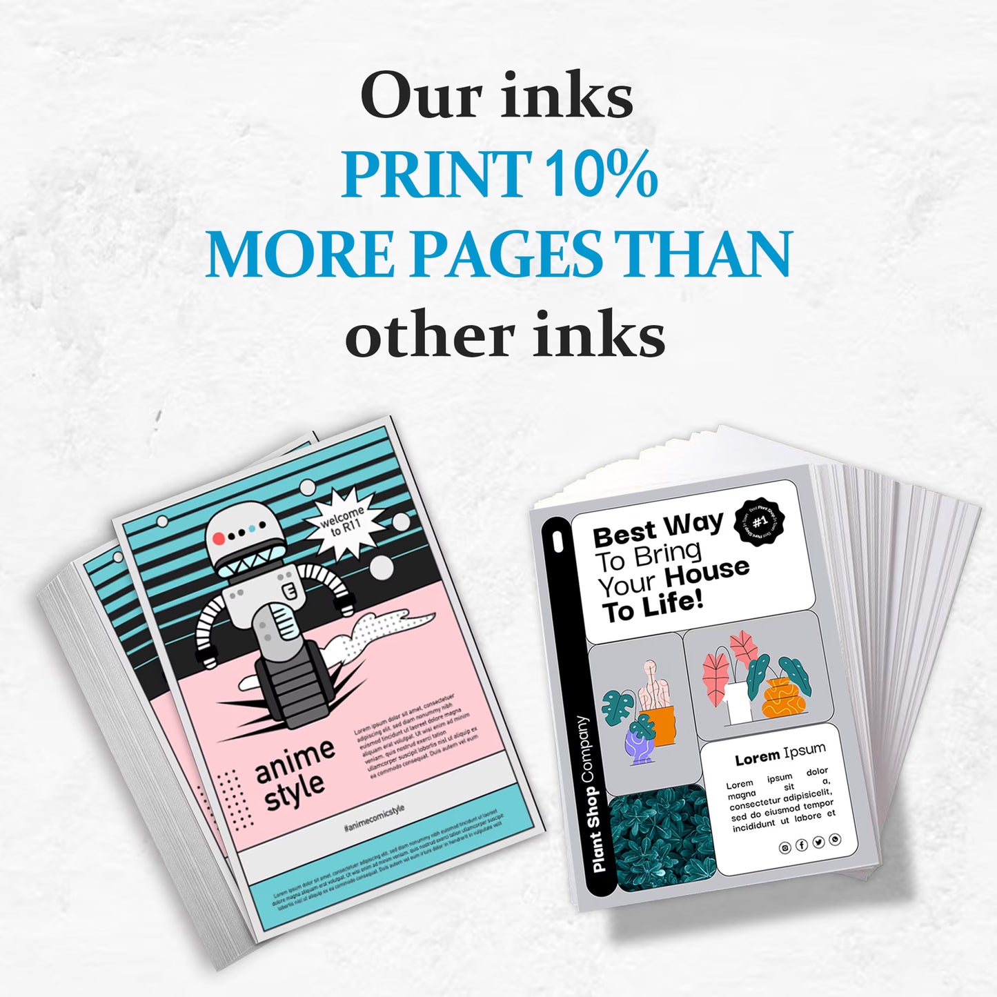 68 Ink Compatible for 68 Ink Cartridges Combo Pack Envy 6152e 6155e 6152e 6155e 6552e 6555e 6558e Printers