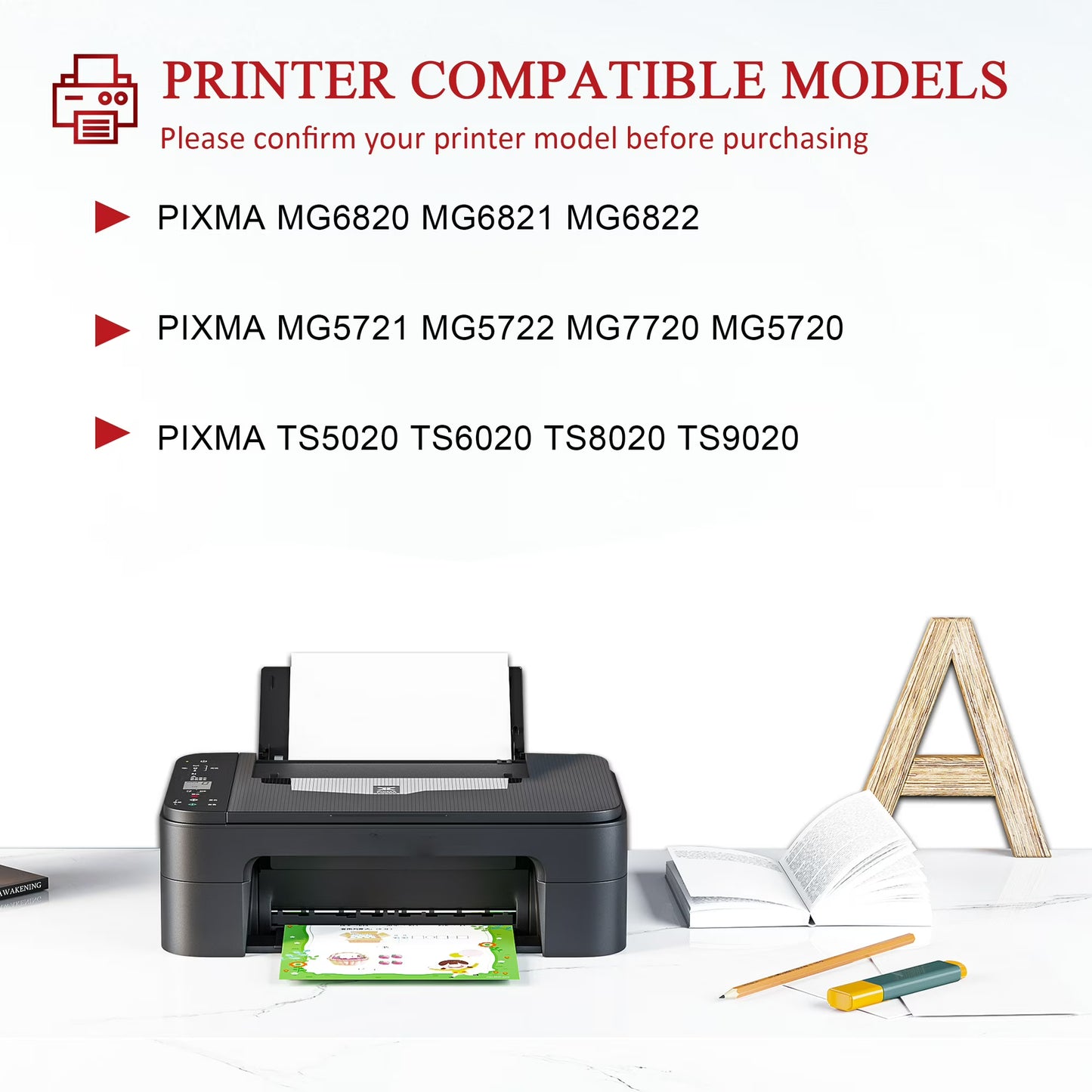 PGI-270XL CLI-271XL Ink Cartridges Compatible for Canon 270XL 271XL Ink Cartridge for TS9020 TS8020 MG7720 Printer