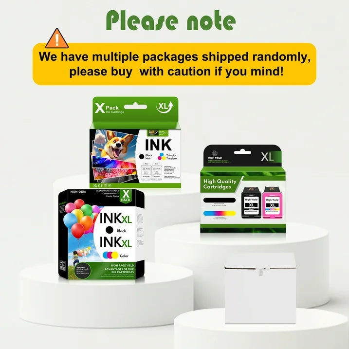 67XL 67 Ink Cartridge bundle Compatible for HP 67XL Ink Cartridges for DeskJet 2742e 2752e 2755e Envy 6000 6055 6055e Printer (Black ,Tri-Color)