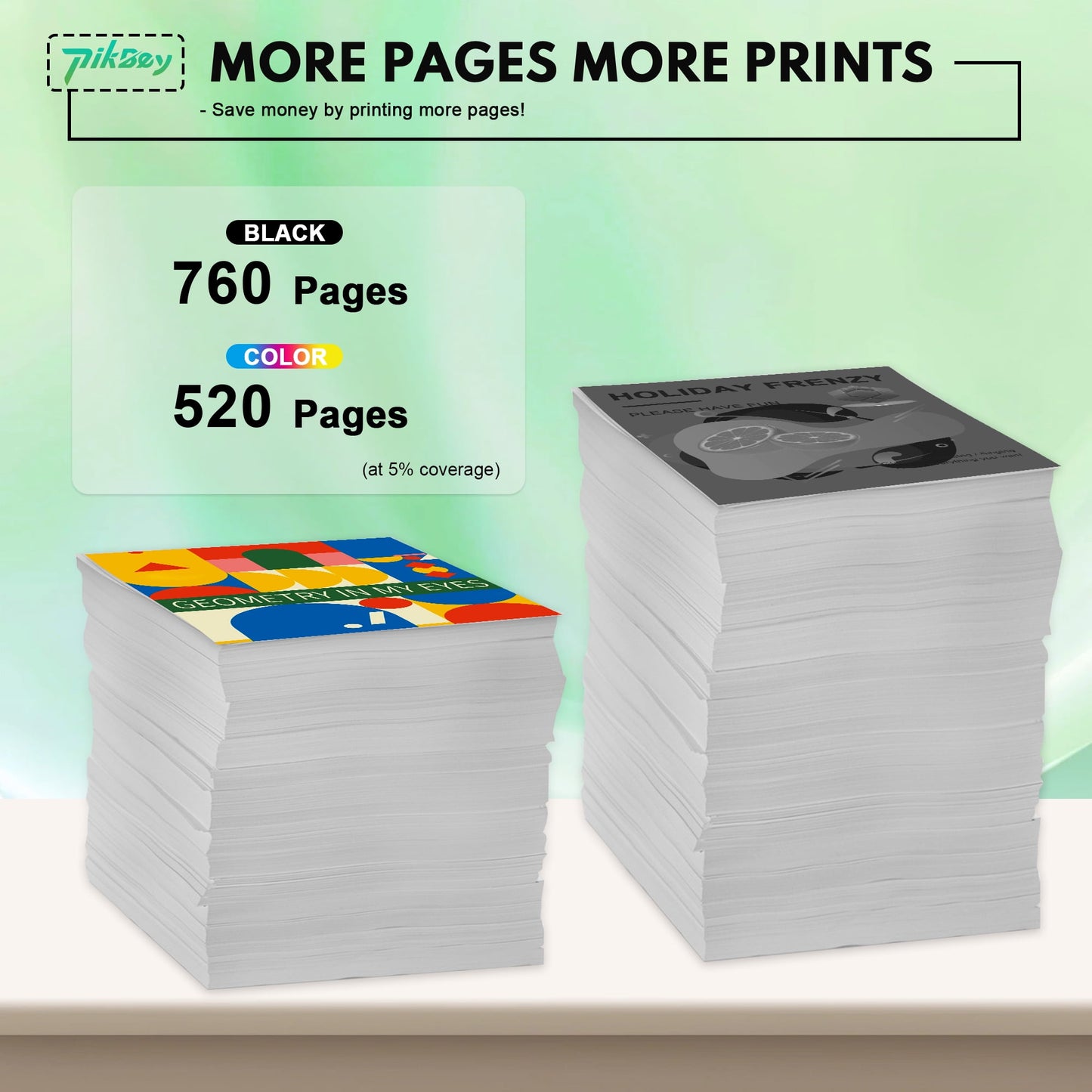 21XL 22XL Ink Cartridges (2-Pack Black/Tri-Color) - Compatible for HP 21 22 XL Ink Cartridges for DeskJet 3900 D1311 F2100 OfficeJet 4315 J3680 PSC 1415 Printers