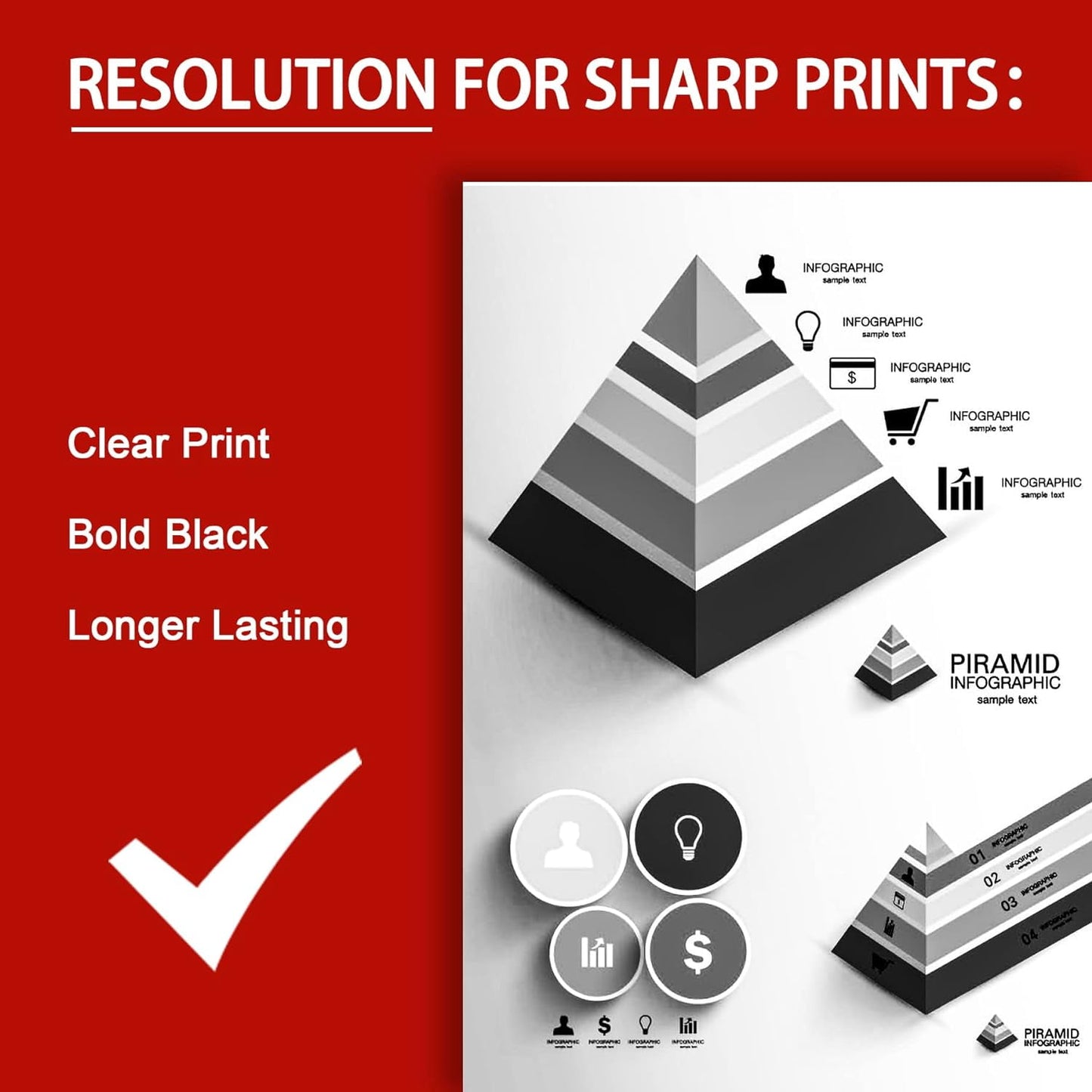 F173200 Toner Cartridge Black Replacement for Canon F173200 Printer Toner Cartridge