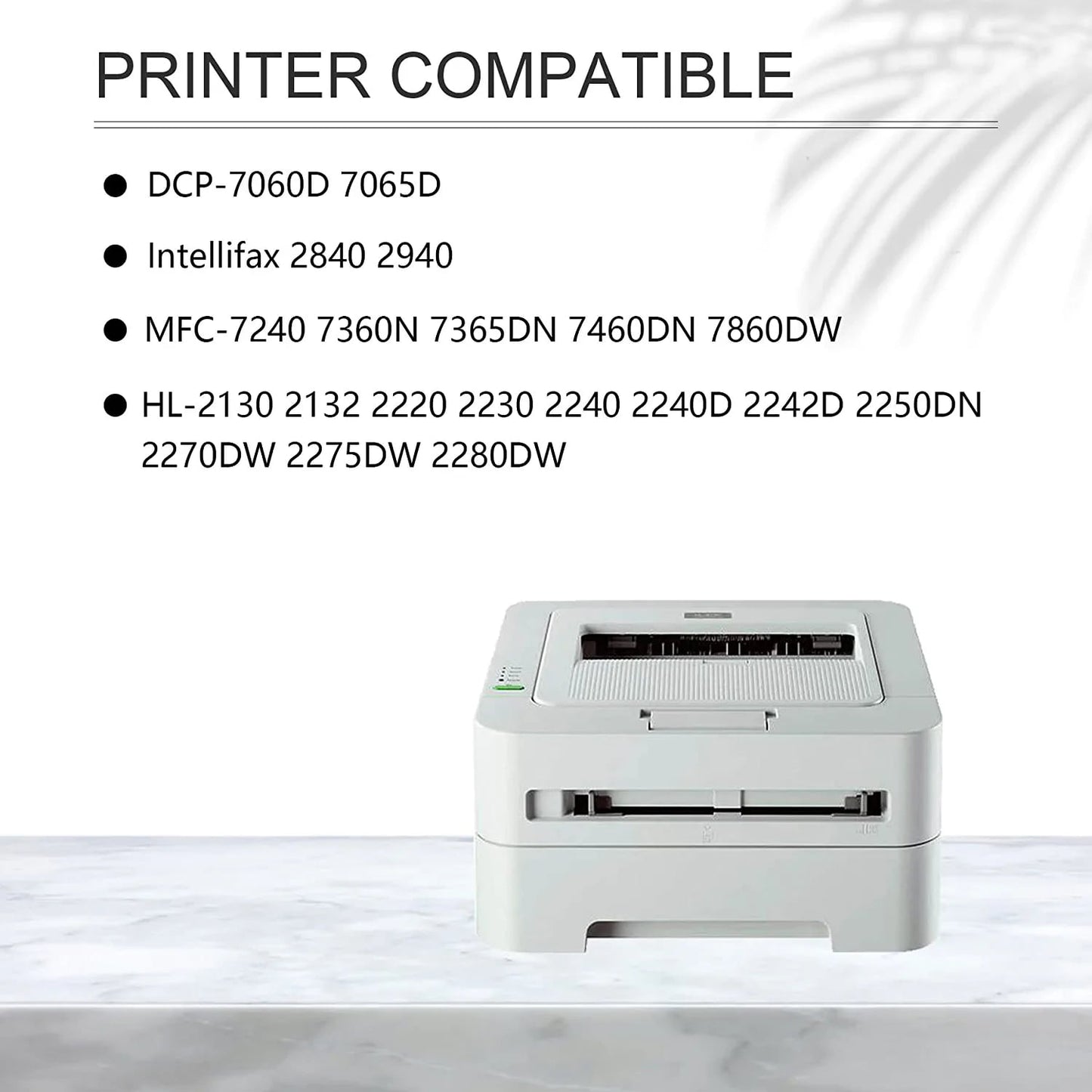 DR420 Drum DR-420 Drum Unit: 2 Pack Compatible DR 420 Drum DR420 Drum Unit High Yield Replacement for DCP-7060D 7065D Intellifax 2840 2940 MFC-7240 7360N HL-2130 2132 2240 2280DW