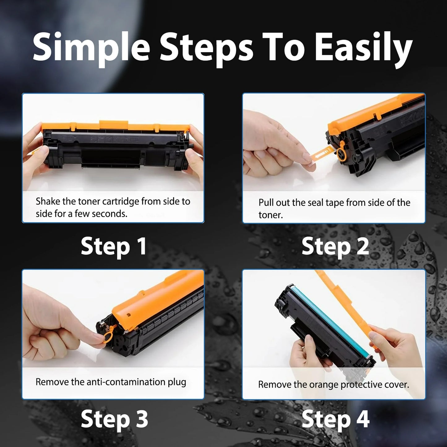 131A Toner Cartridge for Compatible HP 131A CF210A Toner Cartridge for HP LaserJet Pro 200 color M251nw Printer